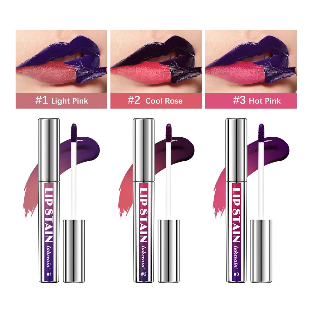 Korean Peel-Off Matte Lip Stain - Long Lasting Waterproof Tint