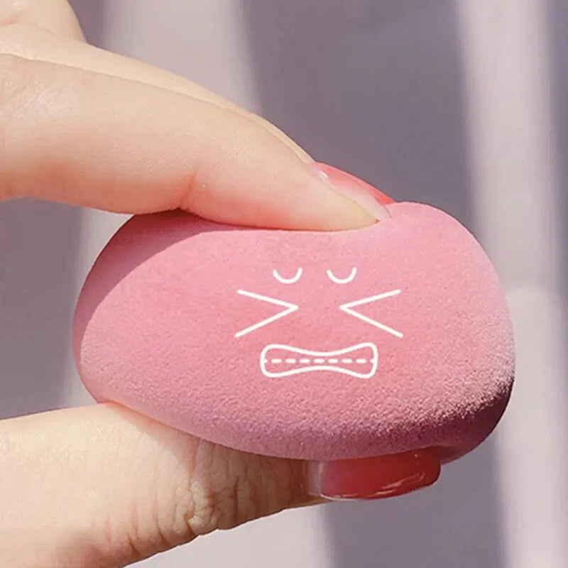 4pcs Beauty Egg Makeup Sponge Set Foundation Make Up Sponge With Egg Box Perfect For Face Cream Powder