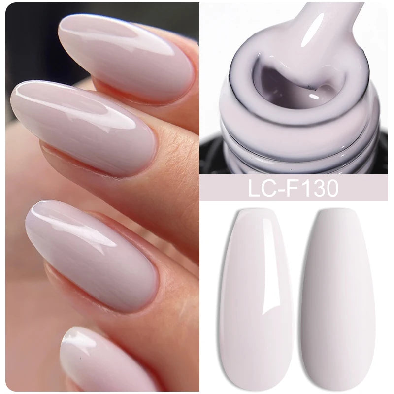 LILYCUTE 7ML Black Silver Red Reflective Glitter Gel Nail Polish Sparkling French Soak Off Long Lasting Manicure Nails Art Gel