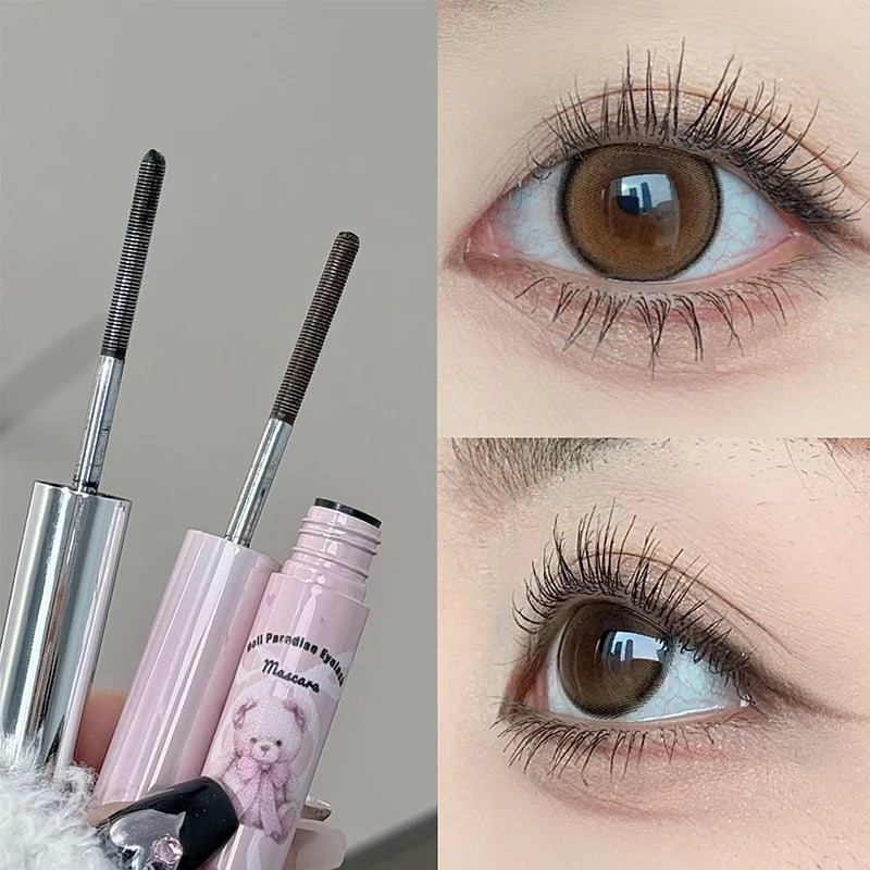 Waterproof Lengthening Mascara - Black Silk Fiber Lash Formula