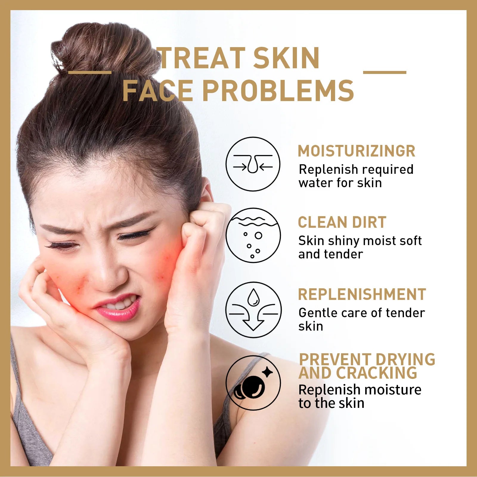 EELHOE Rice Toner for Face Brightening Serum Oil Control Moisturizing Facial Smooth Sensitive Skin Care Pore Shrinking Essence