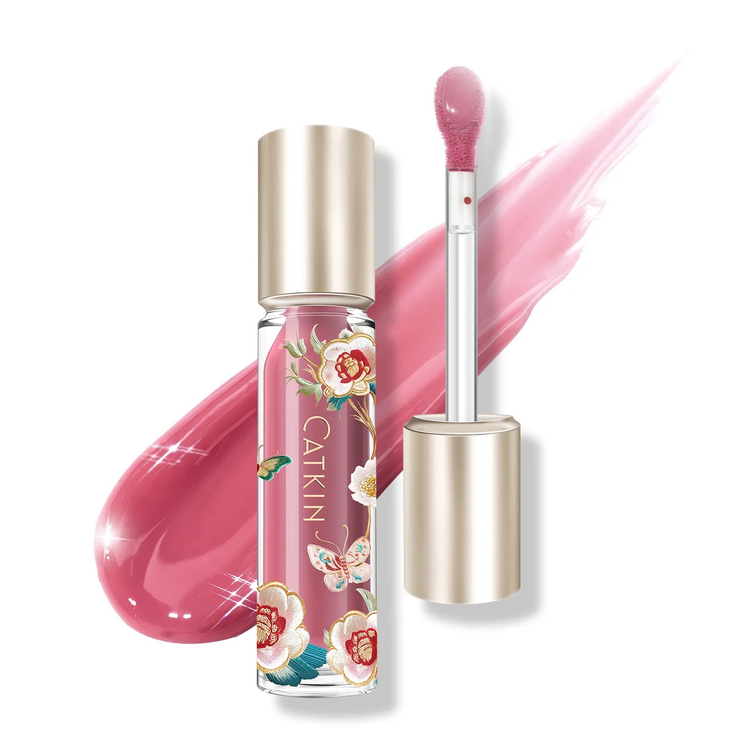 CATKIN Lip Essence Lipstick Lip Glaze Mirror Water Gloss Lip Gloss Moisturizing Glass Dudu Lip Lotion Lip Gloss 3.5g