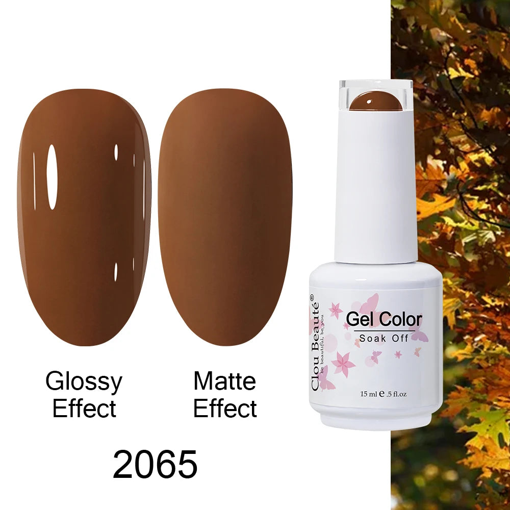 Clou Beaute Royal Blue Color Winter Trendy Semi Permanent Nail Art Manicure Varnishes Gel Nail Polish Hybrid Base Gel Top Coat