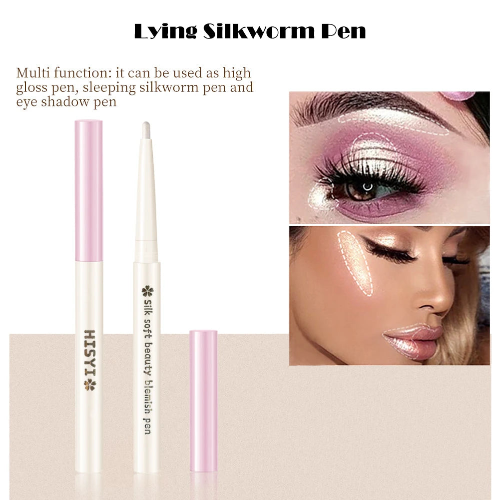 Hisyi 2-in-1 Lying Silkworm Eyeliner & Highlighter Pen