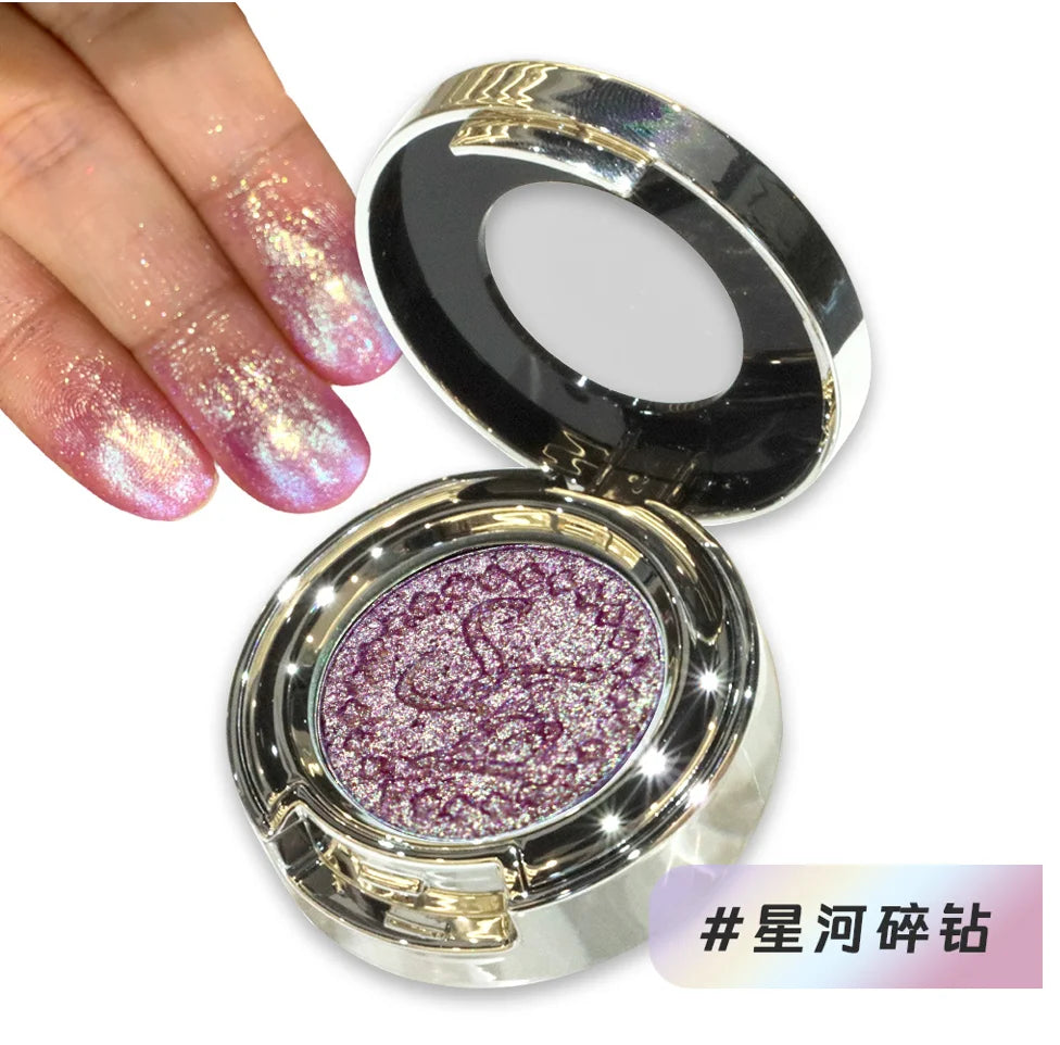 SheenEffect chameleon pigment Eyeshadow Single eye shadow Long-lasting Highlighter Easy to blend portable Makeup Cosmetics