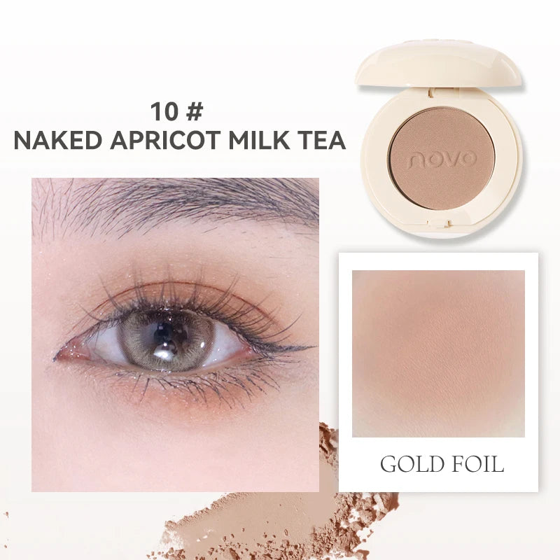 Single Glitter Eyeshadow, Lightweight Glitter And Matte Eyeshadow, Long Lasting, Smudge Proof, Shimmer Eyeliner And Blush Look