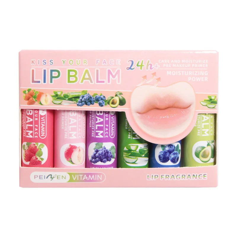 Pennyfun Fruit-Flavored Lip Balm Set: Ultra-Hydrating and Moisturizing Formula - Best-Selling Lip Treatment with a Variety