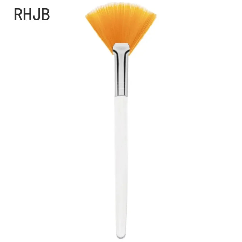 10/50Pcs DIY Face Mask Brush Set Soft Applicator Brushes Makeup Tools Includes Soft Fan Facial Brushes Acid Applicator Brush