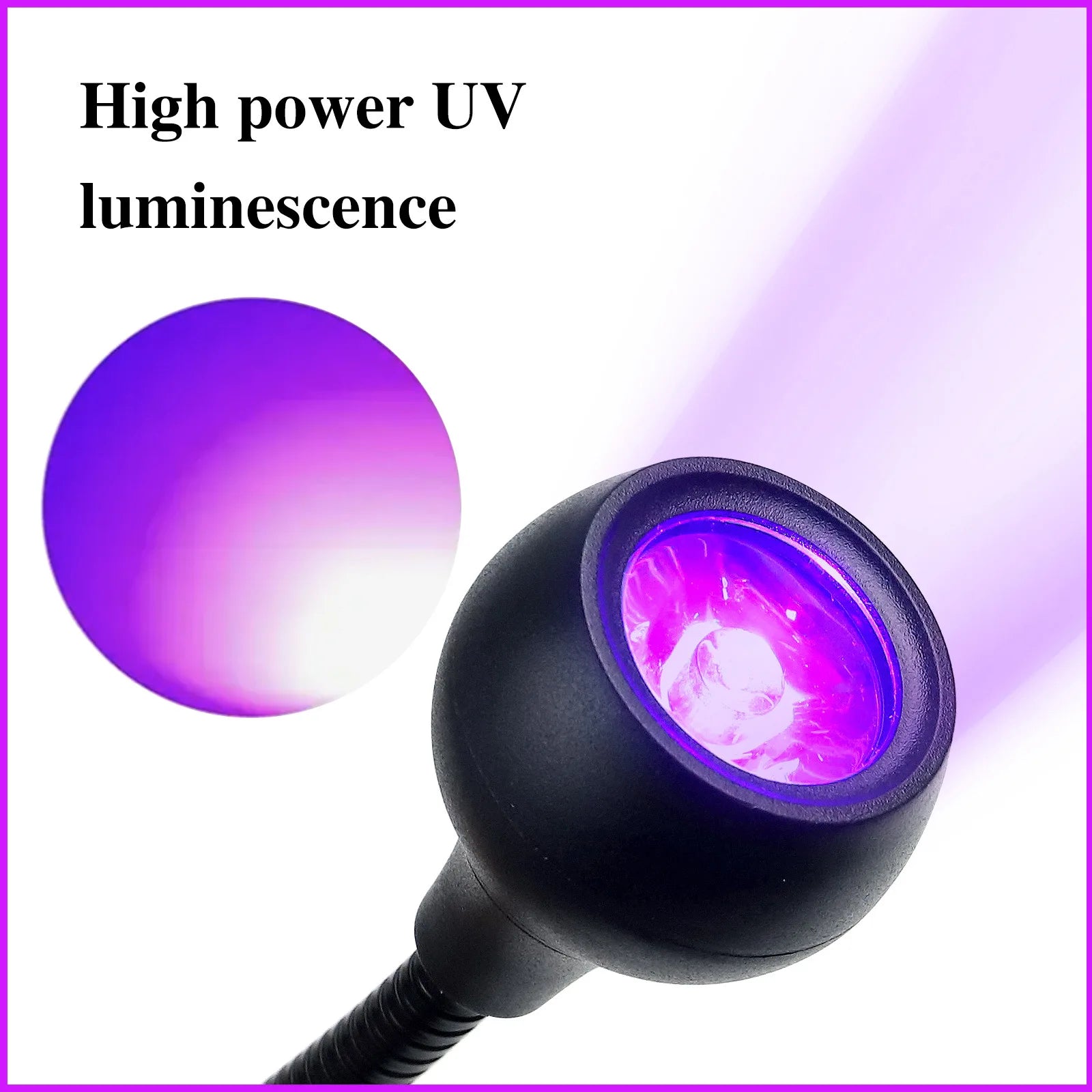 LED UV Light for Drying Nail Polish Gel Clip-On Flexible Desk Mini USB Nail Lamp Portable Nail Dryer Manicure Salon Tools