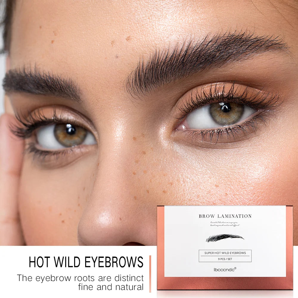 Eyebrow Lamination Kit with Keratin Perming Lotion