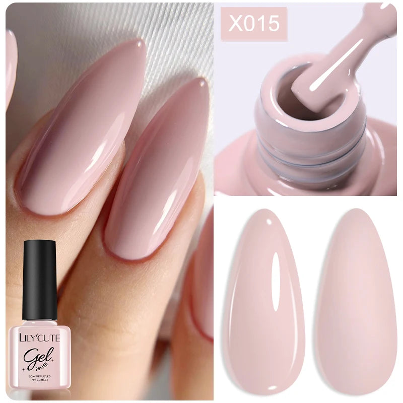 LILYCUTE 5ml Super Bright Metallic Painting Liner Gel Nail Polish UV LED Painting Gel Nail Art Drawing Stripe Pull Line UV Gel