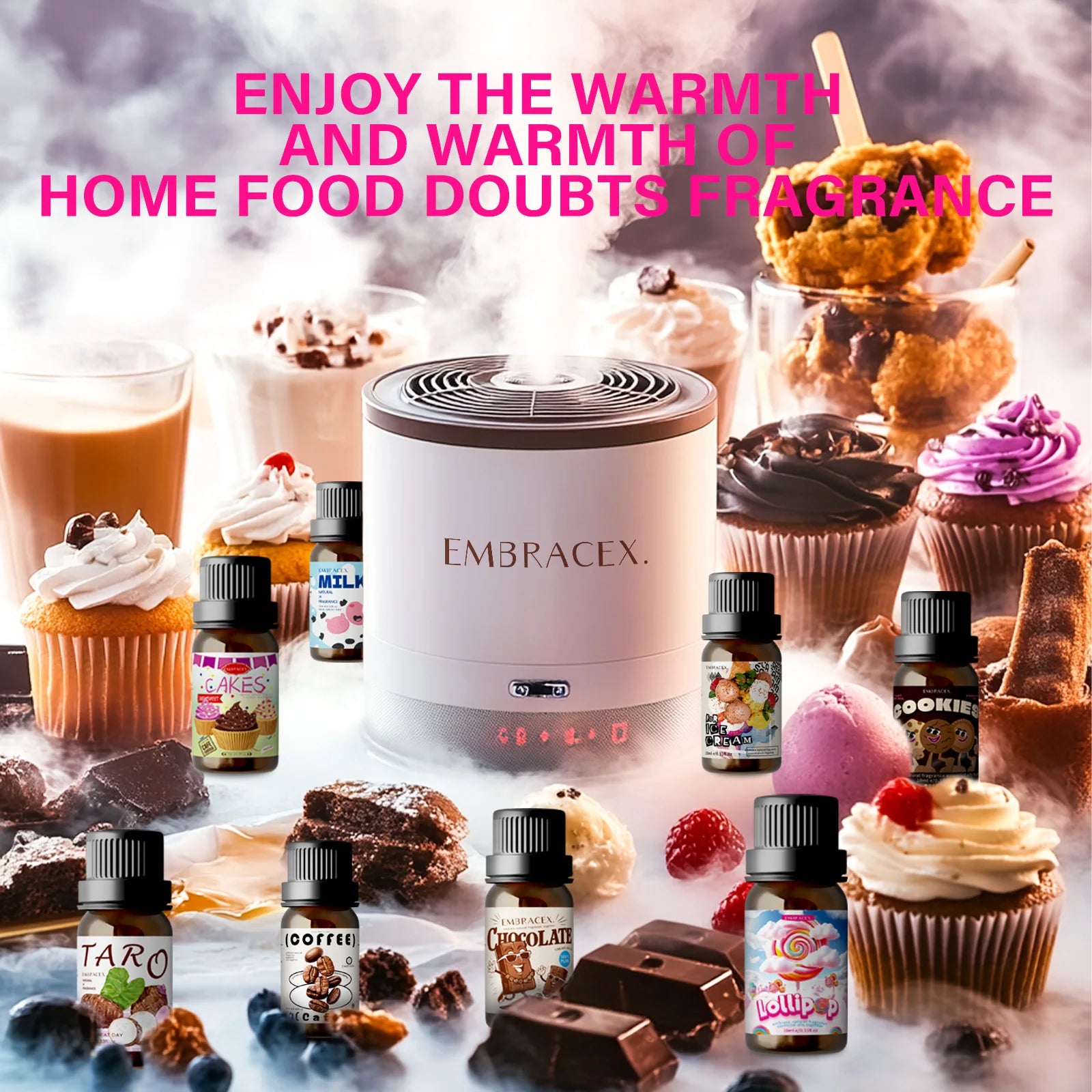 18 type Gourmet Essential Oils Perfumes Fragrance Is Long-Lasting For Skin、Diffusers、Candles Making Gifts For Women