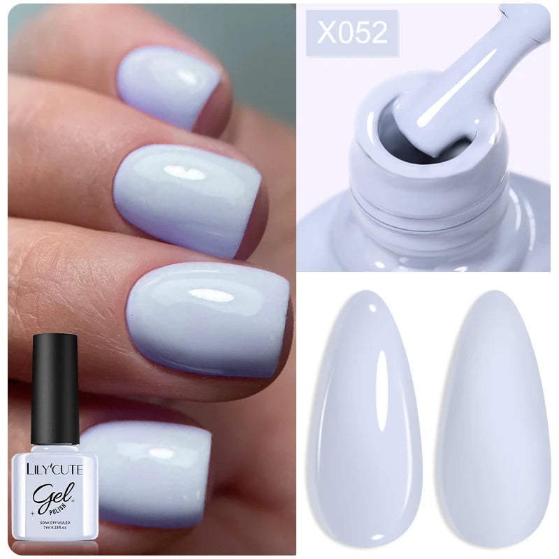 LILYCUTE 5ml Super Bright Metallic Painting Liner Gel Nail Polish UV LED Painting Gel Nail Art Drawing Stripe Pull Line UV Gel