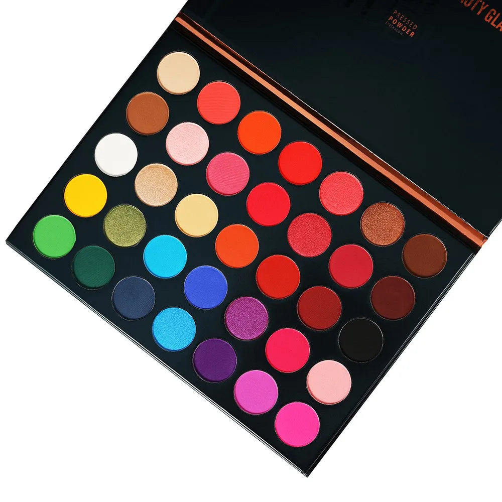 Beauty Glazed 35 Colors Eyeshadow Palette - Matte & Shimmer