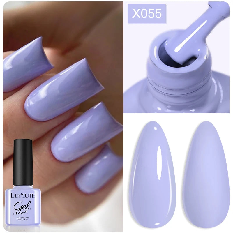 LILYCUTE 5ml Super Bright Metallic Painting Liner Gel Nail Polish UV LED Painting Gel Nail Art Drawing Stripe Pull Line UV Gel