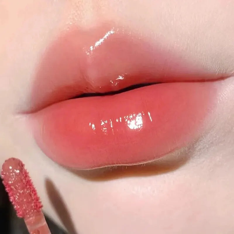 HERORANGE HR567 Transparent Ice Velvet Lip Glaze Matte Matte Pigment Lipstick Lip Gloss Student Affordable Makeup