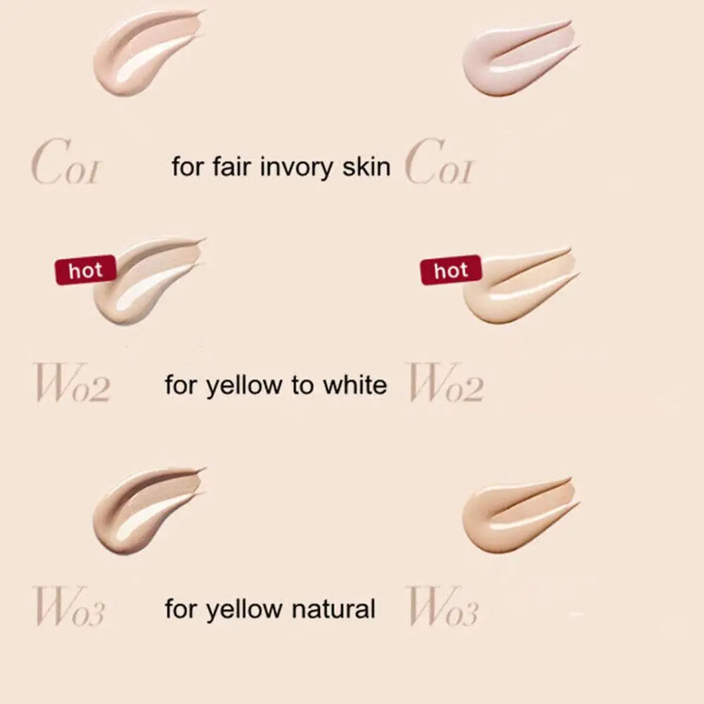 UODO Liquid Foundation Concealer Long-lasting BB Cream Waterproof Longlasting Brightening Dry To Oily Skin Care 30ml