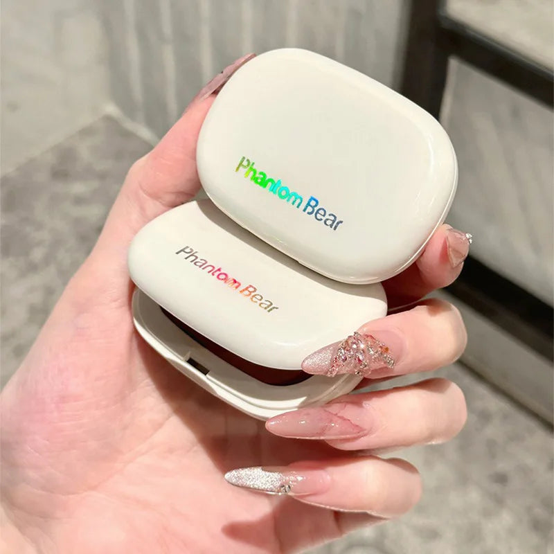 Phantom Bear Single-Color Blush Cream — Mochi Texture, Powder-Free Formula, Low-Saturation, Long-Lasting Natural Matte Finish