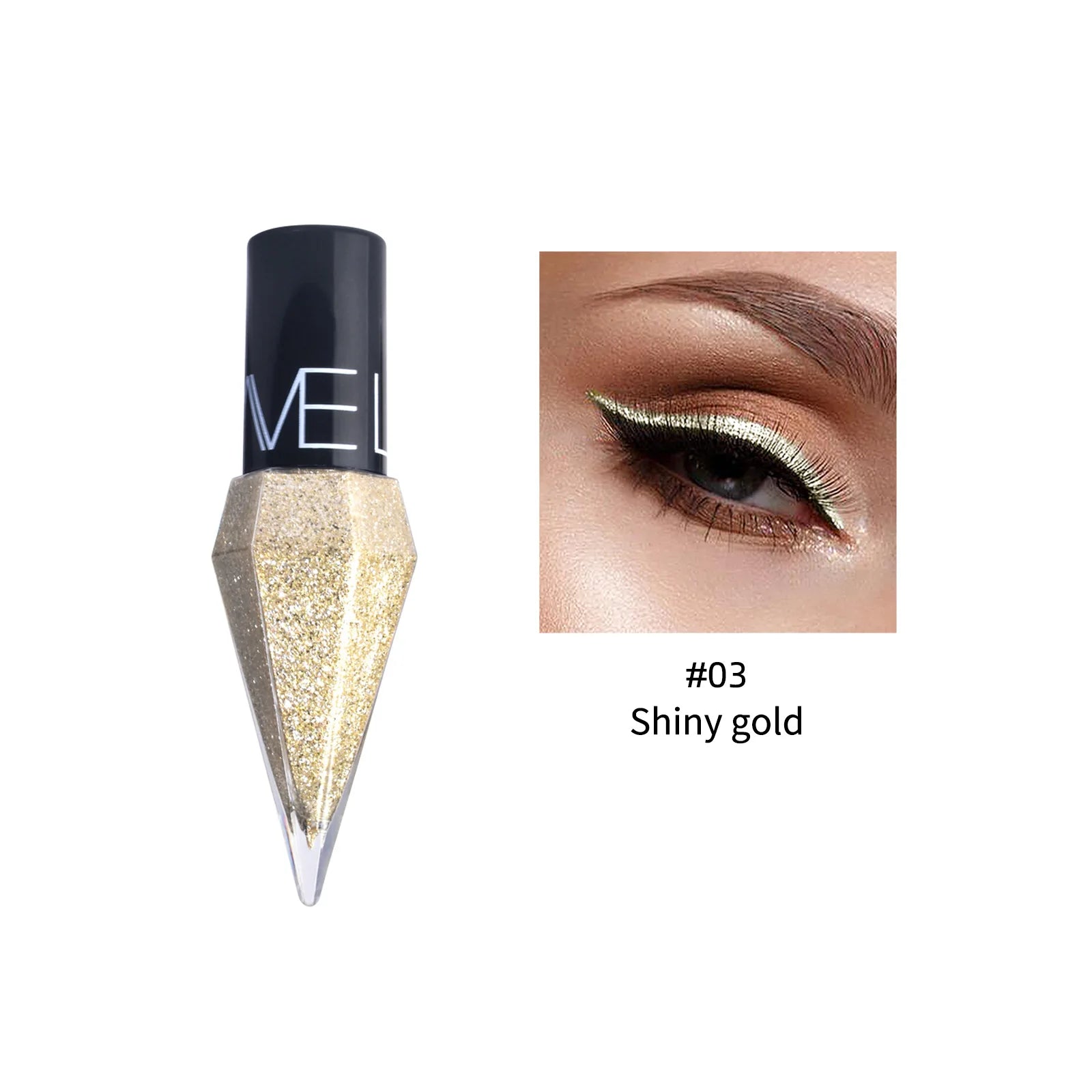 Diamond Sparkling Liquid Eyeliner - Waterproof Quick Dry