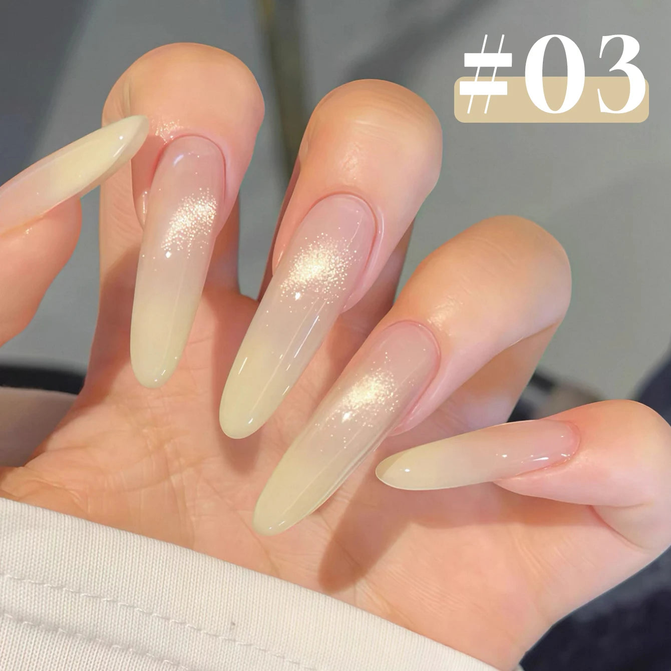 MIANEL 12ML 1-6PCS 2026 New Release Jelly Dopamine Candy Gel Nail Polish - Multi-Color Nude Sheer Finish Bestseller