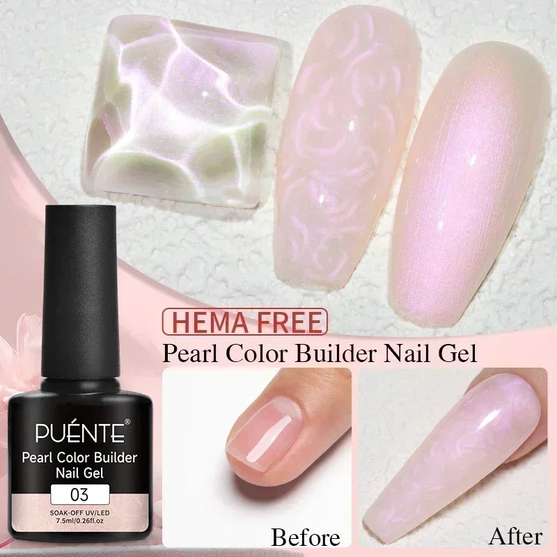 PUENTE Fruit Series Cat Magnetic Gel Nail Polish Summer Green Purple Pink Cat Eye Nail Gel Soak Off UV Semi-Permanent Varnish