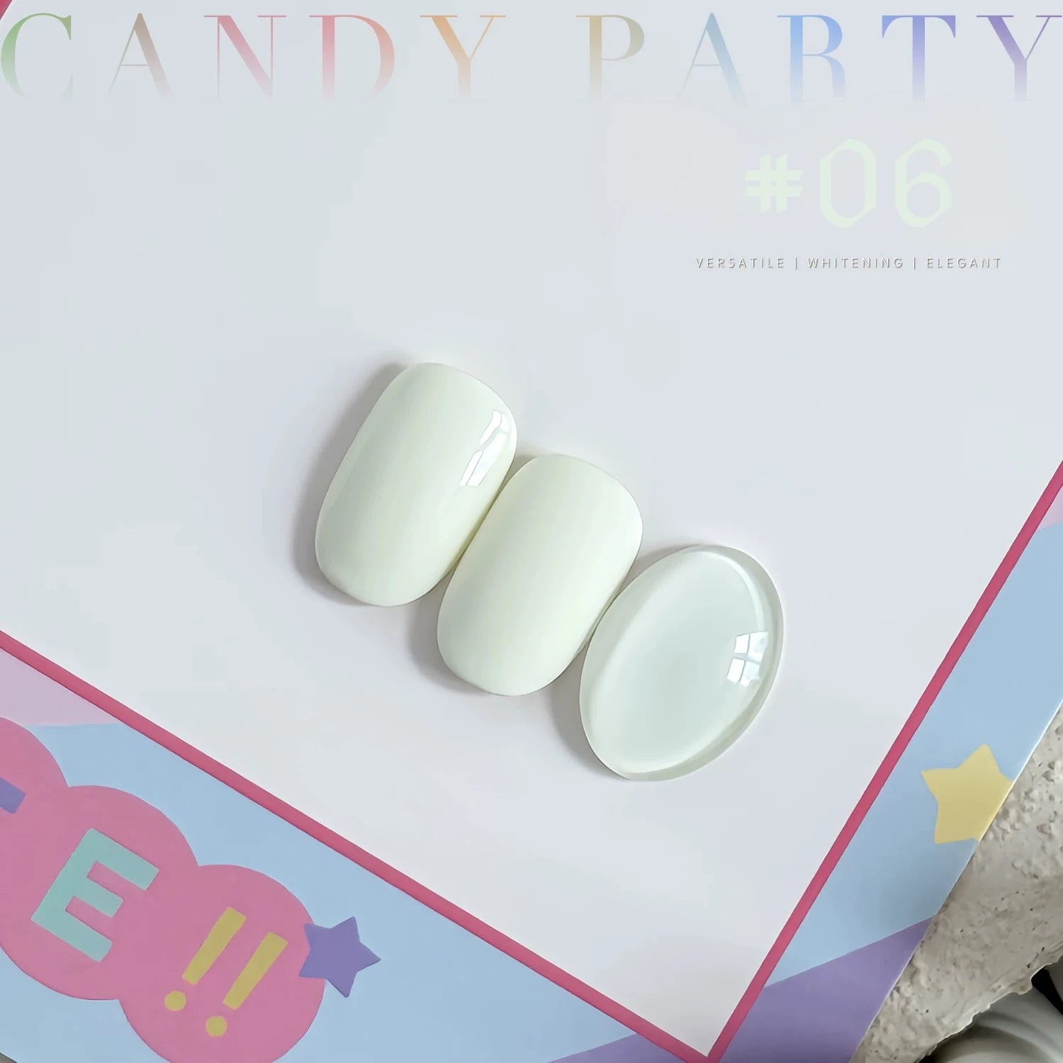 MIANEL 12ML 1-6PCS 2026 New Release Jelly Dopamine Candy Gel Nail Polish - Multi-Color Nude Sheer Finish Bestseller