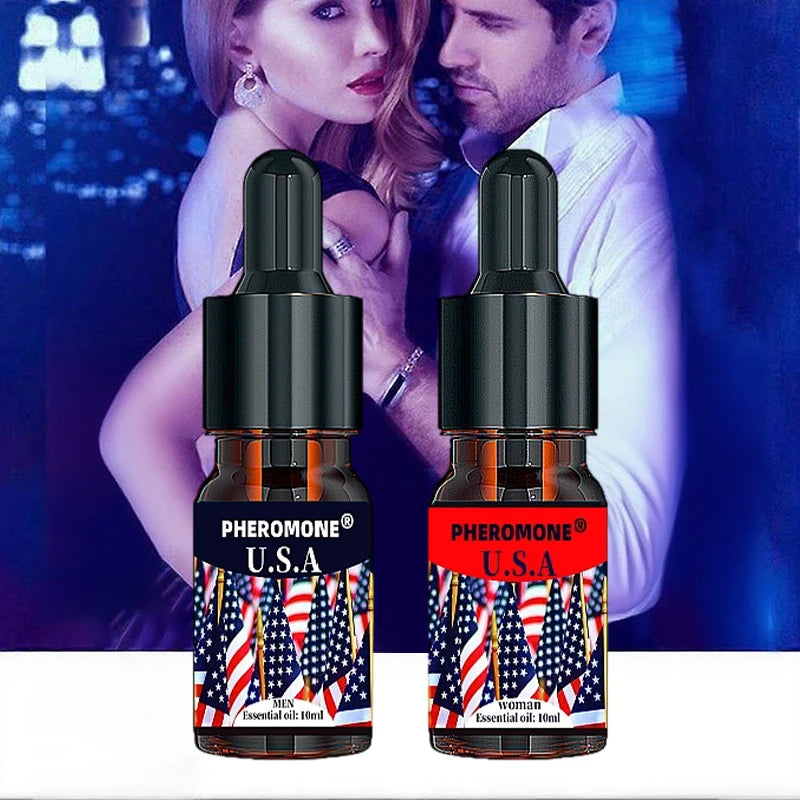 Couple Pheromone Perfume Cologne of Men to Attract Women,Long Lasting Sexy Charm Fragrance Essential Oil,Seductive Dating Scent
