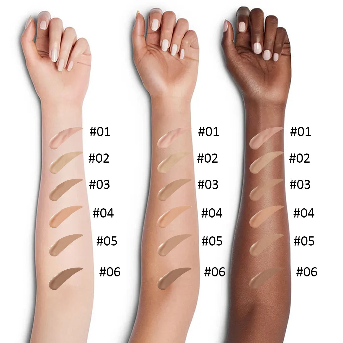 1pc full coverage concealer, waterproof, sweat proof, stain resistant, durable, creating a perfect skin makeup look