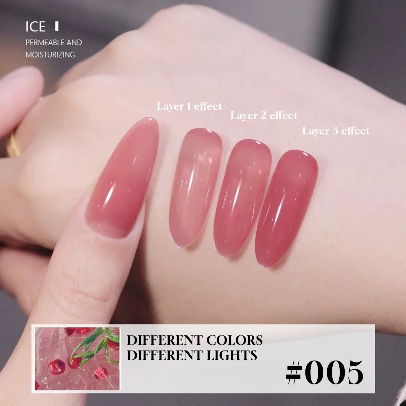 MIANEL  12ML Japanese Style Fairy Gel Nail Polish White Pink Nude Color Ice Clear Nail Polish Pink Nails Summer Nails 1-24pcs