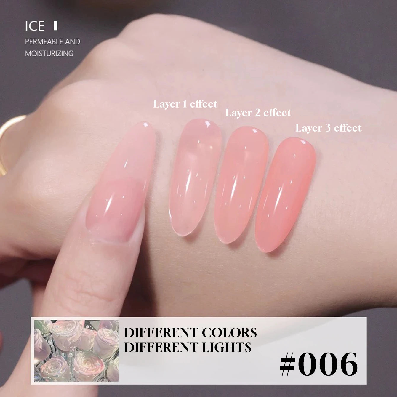 MIANEL  12ML Japanese Style Fairy Gel Nail Polish White Pink Nude Color Ice Clear Nail Polish Pink Nails Summer Nails 1-24pcs