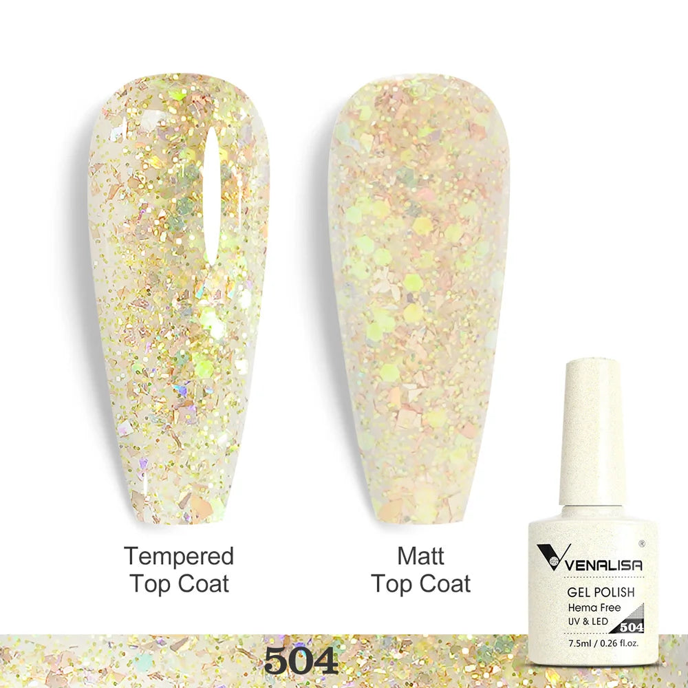 VENALISA Summer Neon Color Beauty Nail Gel Polish Bright Nail Art Salon Lacquer Soak off UV LED Fluorescence Gel Nail Varnish