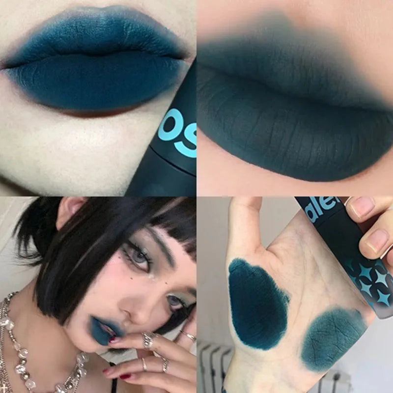 Kaleidos Velvet Matte Lip Stick Lip Cream Matte Finish Nude Colours Lip Tint Waterproof Lipgloss Long Lasting Vegan Makeup