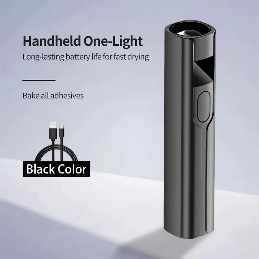 Professional Nail UV LED Lamp Desk With Display Rechargeable Portable Mini Nail Dryer Stand UV Lamp for Nails Art Removable