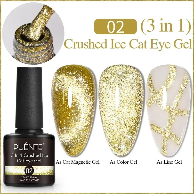 5ml Golden Silvery Metallic Painting Liner Gel Polish Chrome Mirror Effect Semi-Permanent Varnish For Stunning French Nail Art