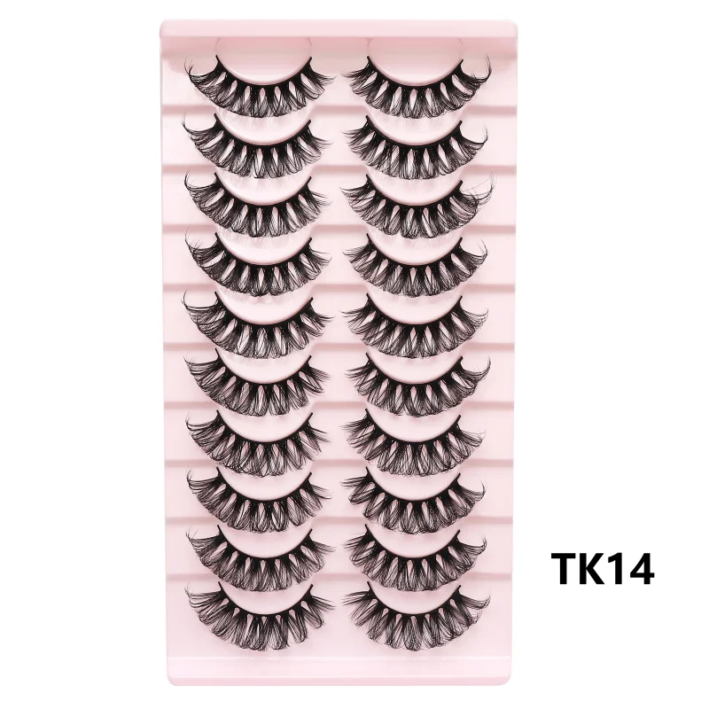 Russian Strip Lashes Makeup Lashes 25mm 3D Mink Volume Fluffy Natural False Eyelashes Thick Dramatic Mink Eyelashes Wholesale