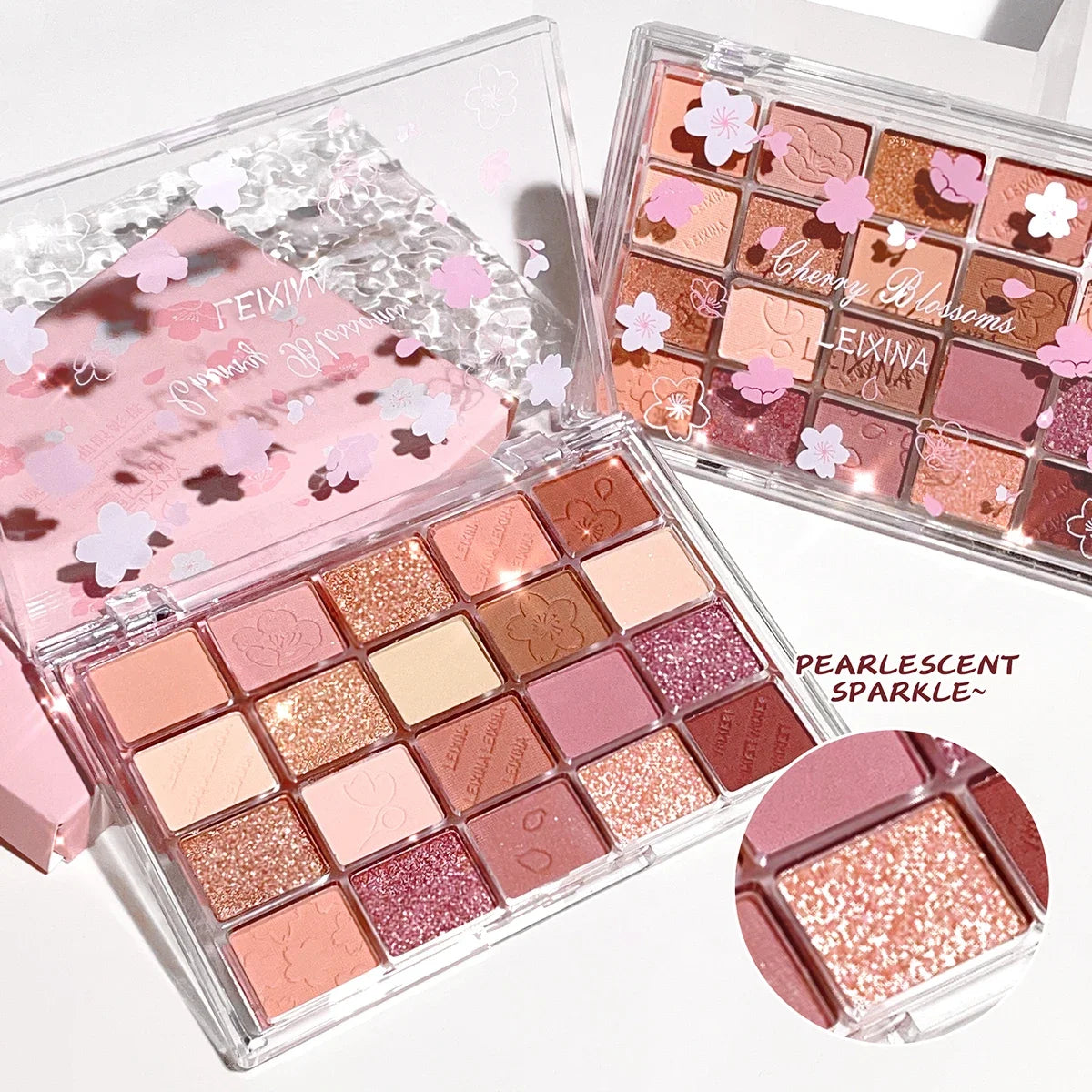 20-Color Eyeshadow Palette - Shimmer & Matte Pigmented