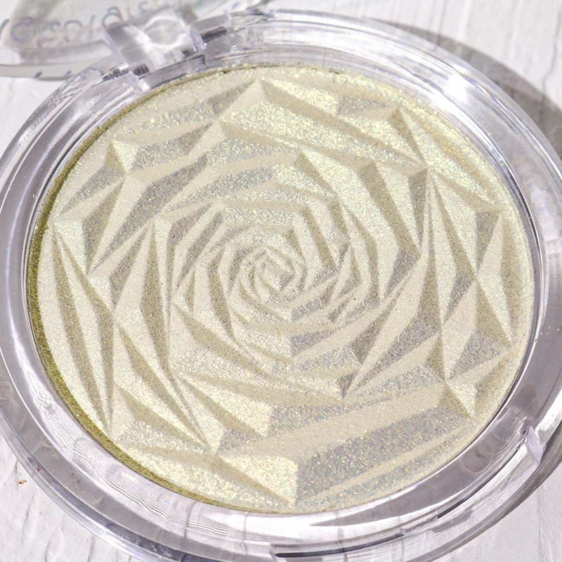 6 Colors Diamond Highlighter Powder Palette Glitter Face Contour Brighten Makeup Shimmer Ultra-concentrated Illuminate Cosmetic