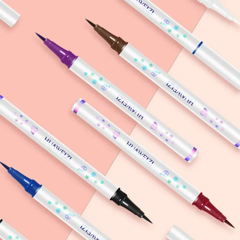 Matte White Liquid Eyeliner Pen - Waterproof Ultra-thin White