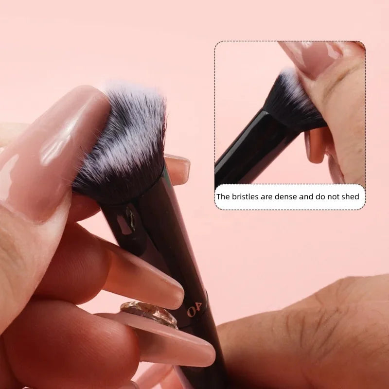 Concealer Makeup Brush Soft Fiber Hair Elegant Black Handle Powder Blusher Eye Shadow Foundation Make Up Brushes Beauty Tool
