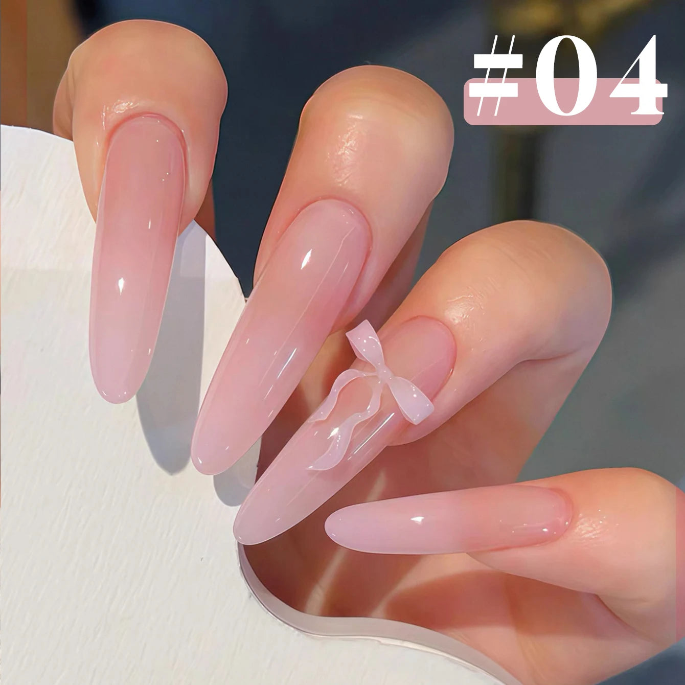 MIANEL 12ML 1-6PCS 2026 New Release Jelly Dopamine Candy Gel Nail Polish - Multi-Color Nude Sheer Finish Bestseller