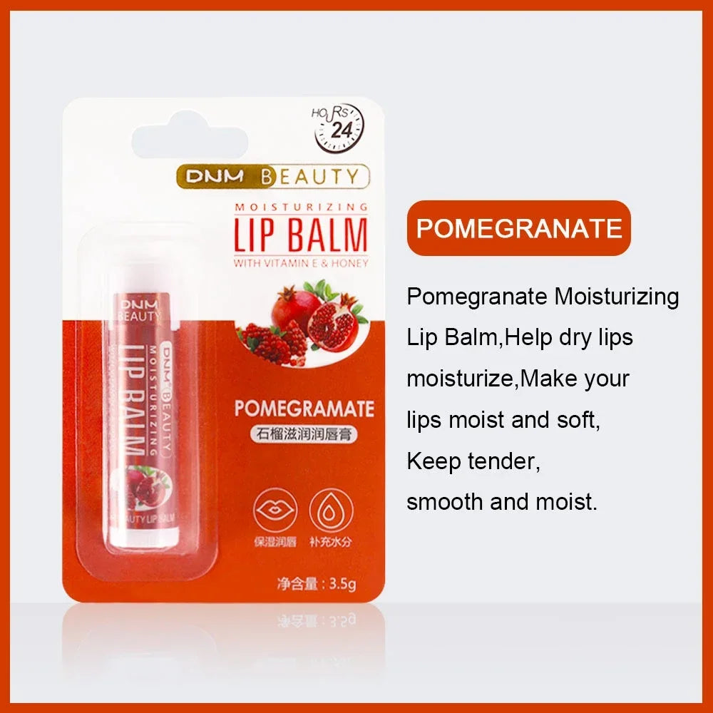 18 Sytle Fruit Lip Balm Lip Oil Moisturizing Clear Anti-Wrinkle Lipstick Long Lasting Hydrating Lipgloss Cosmetic Lip Gloss Care