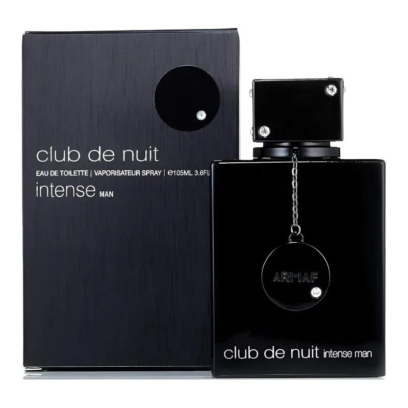 Armaf Club De Nuit Intense for Men Eau de Toilette Spray 3.6 Oz Original Arab Perfumes 100 ML Lasting Spicy Wood Perfume Cologne