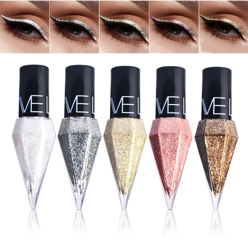 Diamond Sparkling Liquid Eyeliner - Waterproof Quick Dry