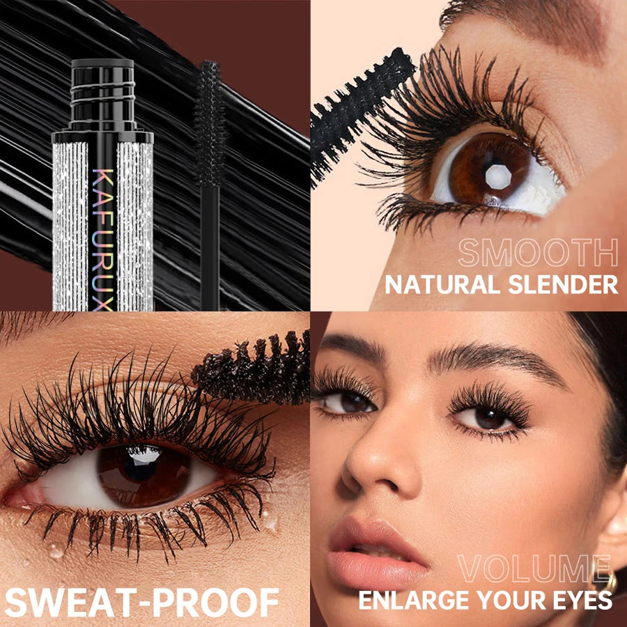 5D Black Lengthening Mascara - Waterproof & Long-wearing