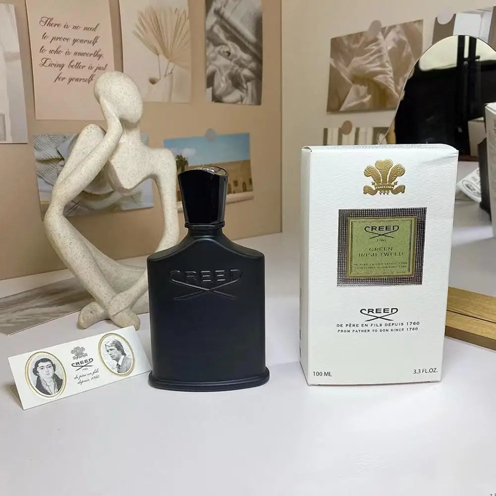 The Creed Brand New Aventus Eau de Parfum  Water Santal Perfume Green Irish Tweed Eau De Parfum Spray for Unisex High-quality
