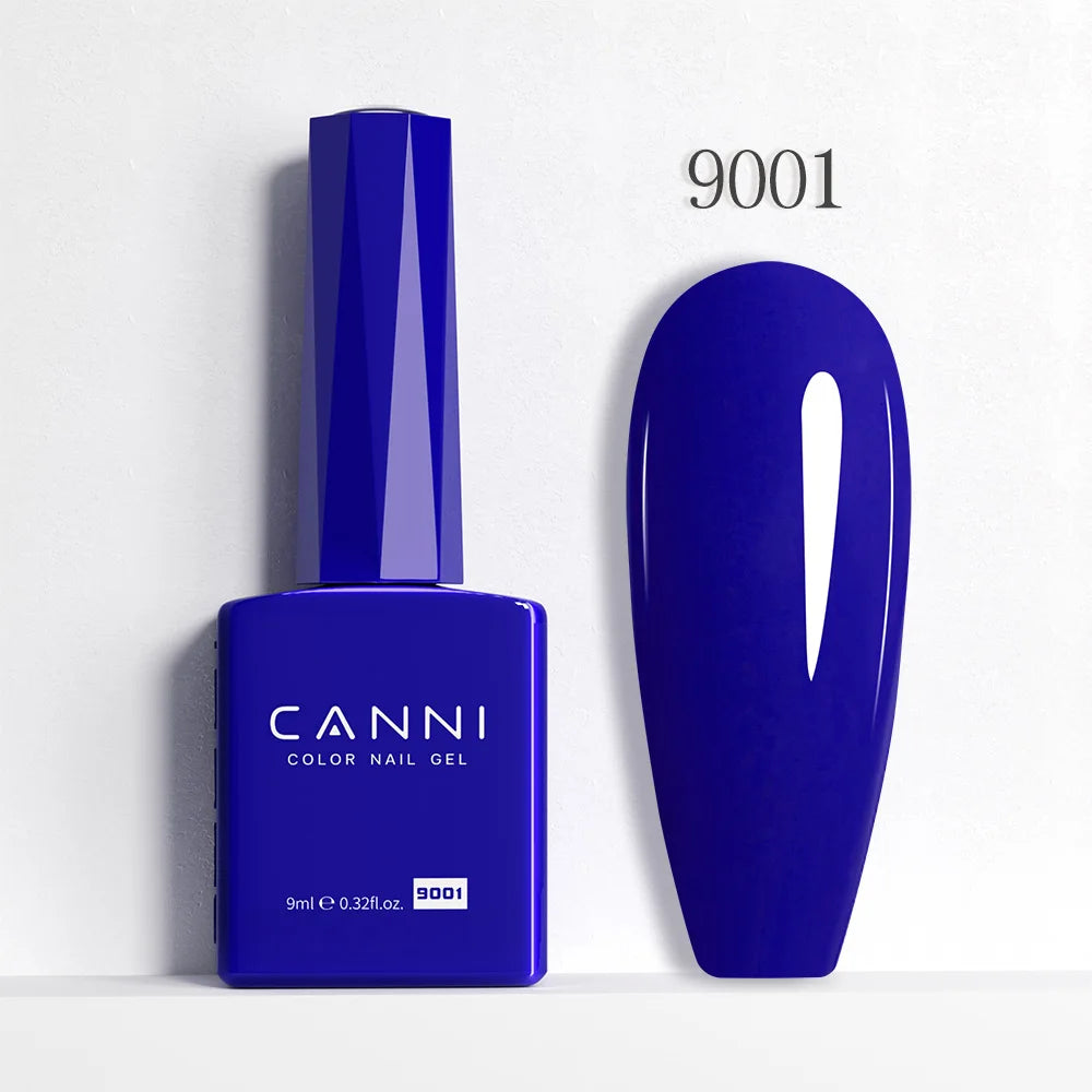 CANNI Hema Free Nail Gel Polish Fall Color Collection Semi Permanent Diamong Long Wear Top Coat Red Gorgeous JellyNude Color 9ml