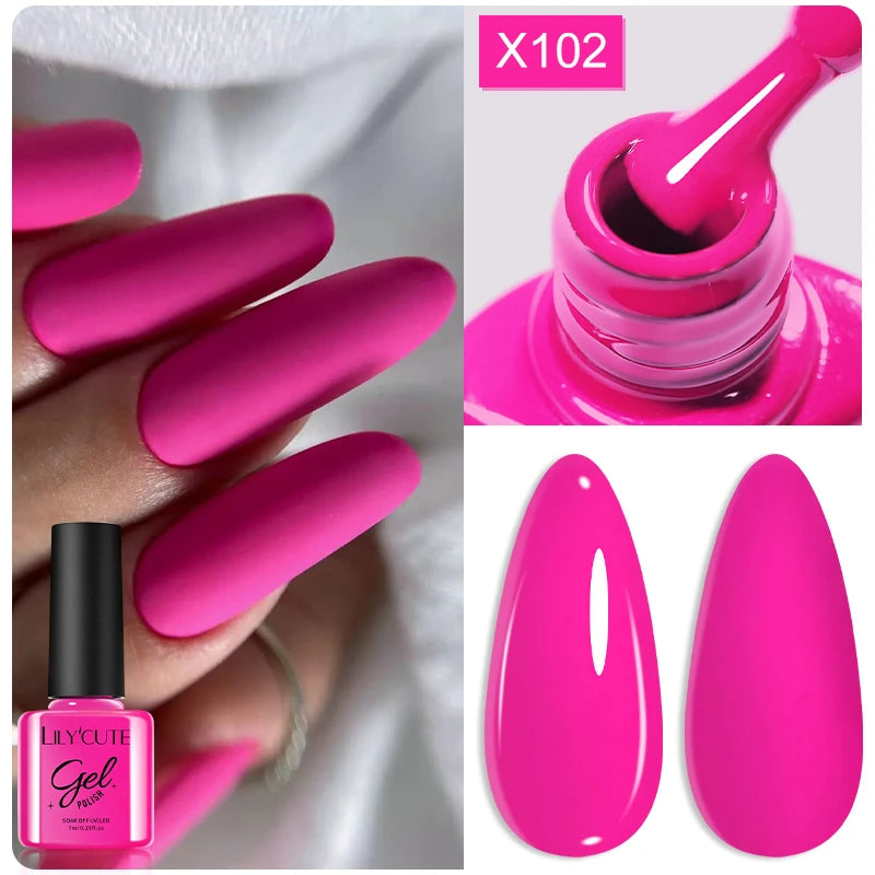 LILYCUTE 5ml Super Bright Metallic Painting Liner Gel Nail Polish UV LED Painting Gel Nail Art Drawing Stripe Pull Line UV Gel