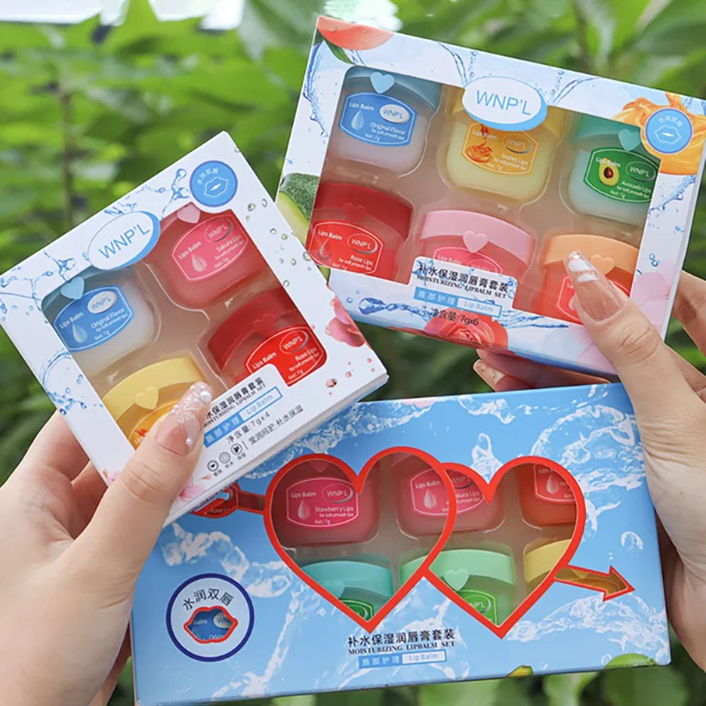 Moisturizing Vaseline Lip Balm, Hydrating Lip Mask for Dry Cracked Lips, Long-Lasting, Skin-Friendly, Unisex, Certified
