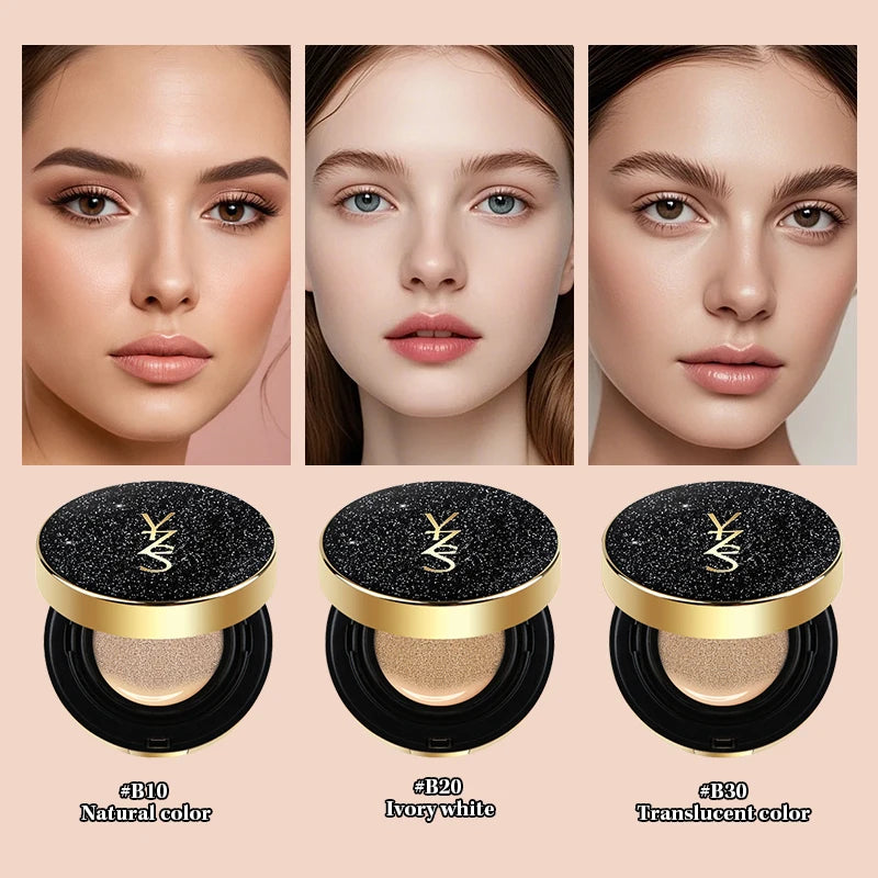 3-color moisturizing concealer,air cushion,BB cream,Light Moisturizing Isolation Cream,liquid foundation,Natural setting Makeup