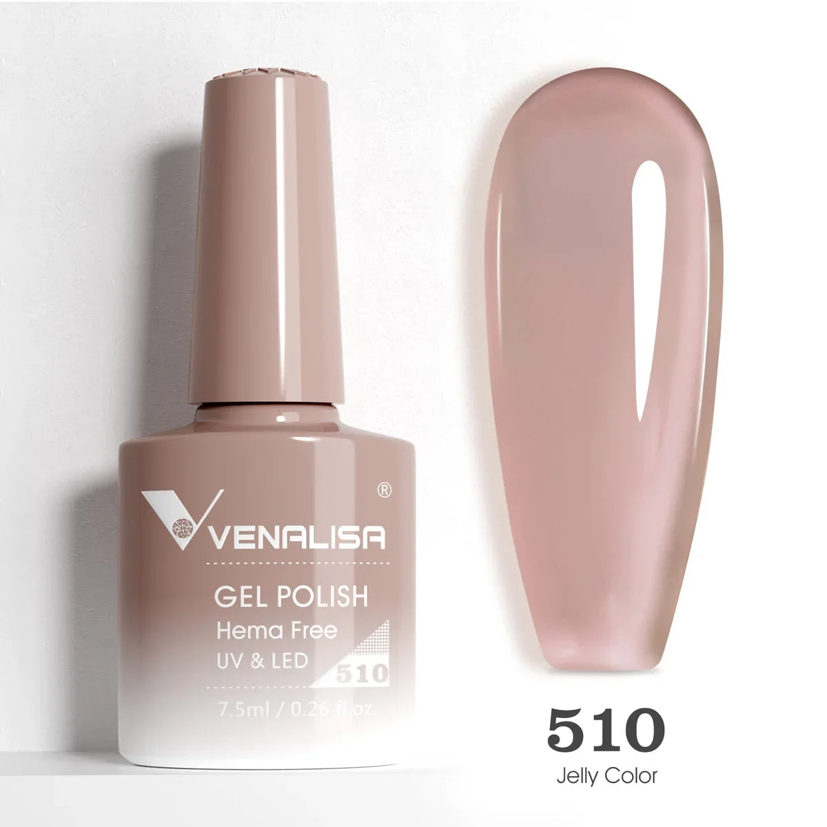Venalisa VIP5 TPO FREE Jelly Pink Nude Collection Nail Gel Polish Glitter Gorgeous Soak Off UV LED Gel Varnish Nail Manicure
